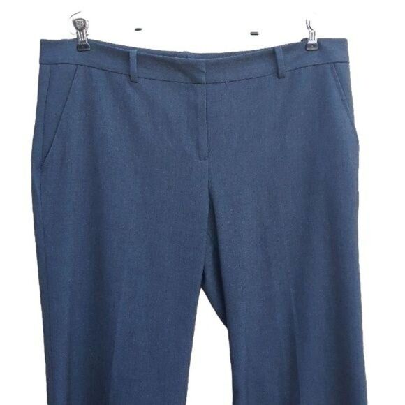 Calvin Klein Pants Trousers High-rise Bootcut Stretch‎ Charcoal Gray Sz 14 - Picture 5 of 8